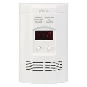 Kidde KN-COEG-3 Carbon Monoxide Explosive Gas Alarm Digital Display AC Plug-in